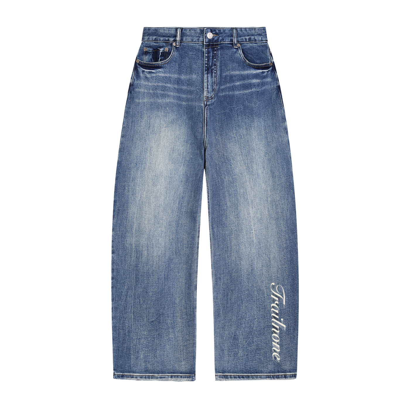 Sun Fade Heavyweight Denim Jeans