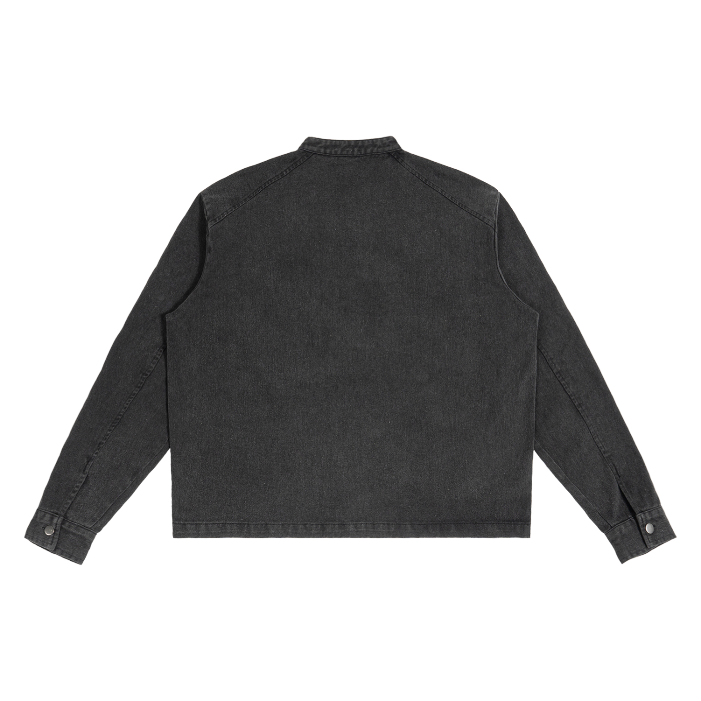 Denim Vintage Washed Biker Jacket