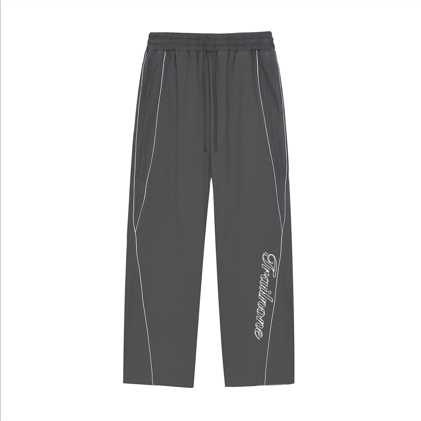 Reflection Striped Straight-Leg Sweatpants