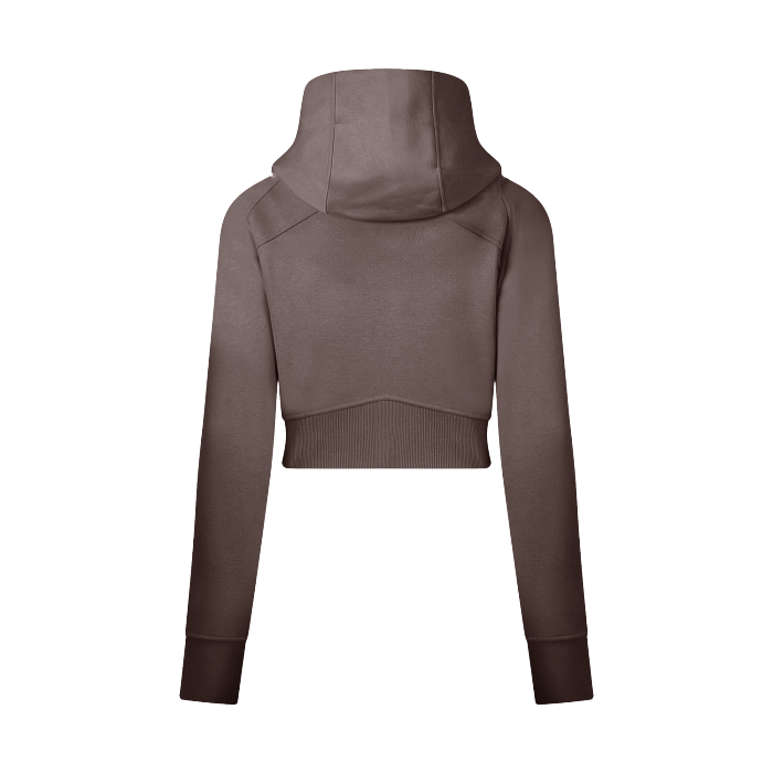 Trailnone Cropped Zip-Up Hoodie