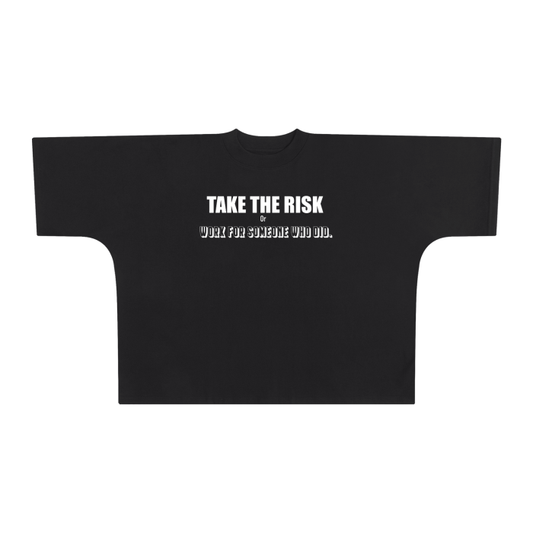 “Take The Risk” Oversize Boxy Tee