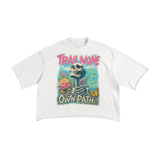 French Terry Raw Edge T-Shirt