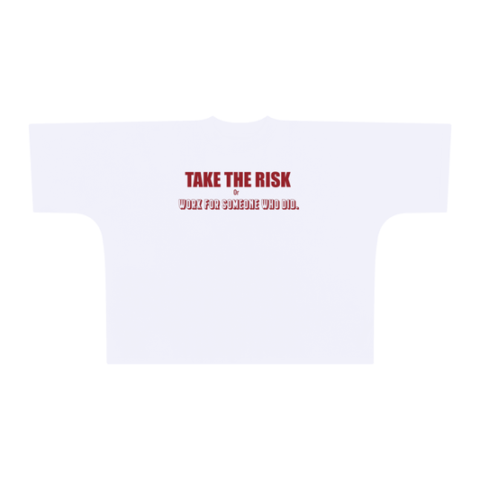 “ Take The Risk” Oversize Boxy Tee