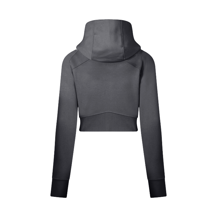 Trailnone Cropped Zip-Up Hoodie